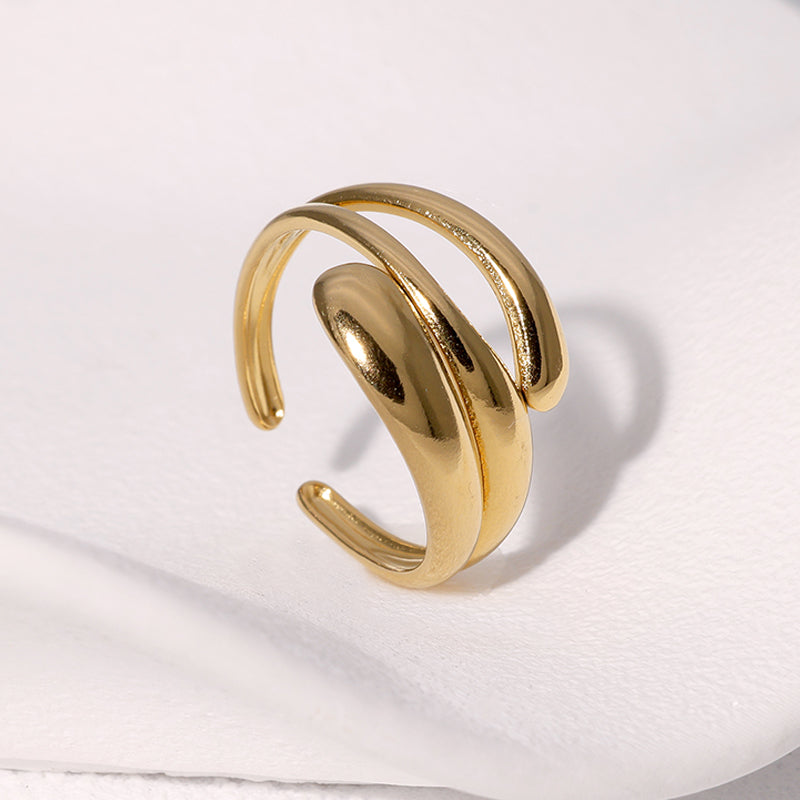 Bicalíope Gold Rings