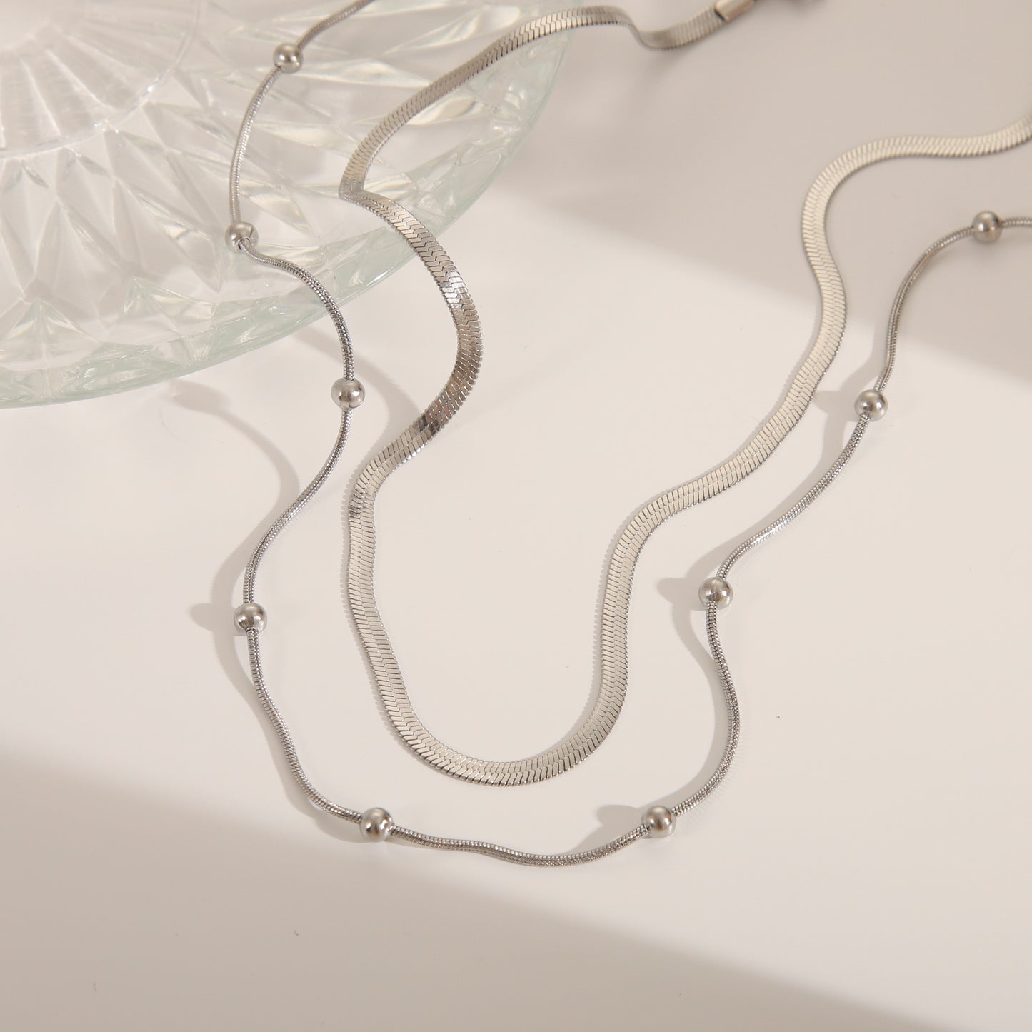 Dánae Silver Necklace