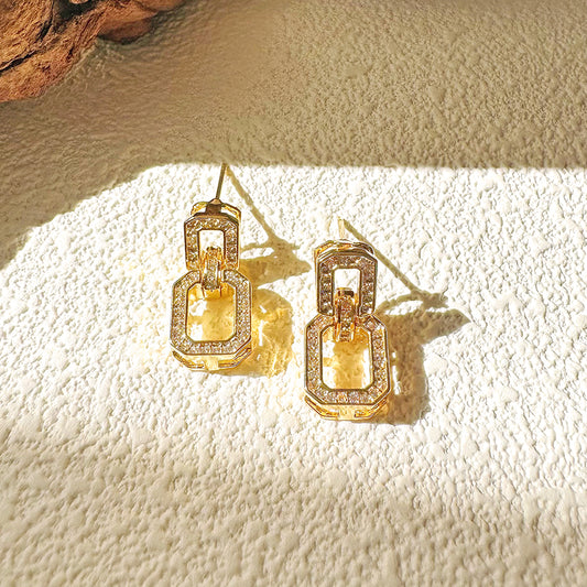 Camenae Gold Earrings