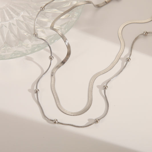 Dánae Silver Necklace