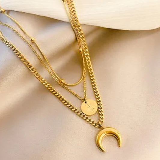 Harmonia Gold Necklace