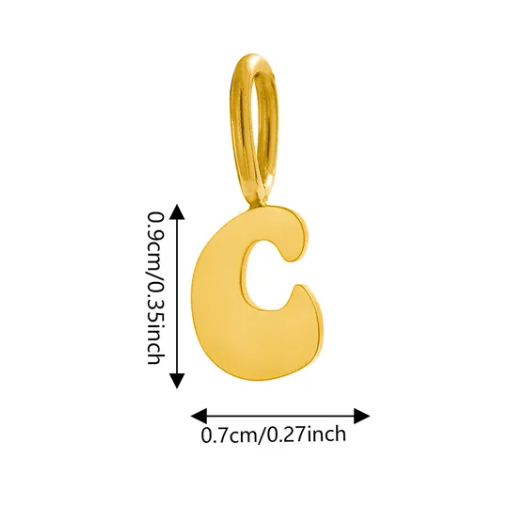 Iris Charm / Inicial C / No Incluye Cadena