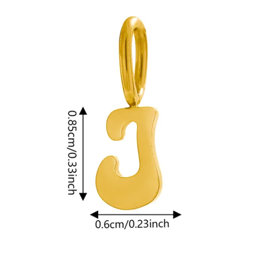 Iris Charm / Inicial J / No Incluye Cadena