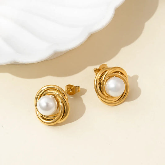Atenea Gold Earrings