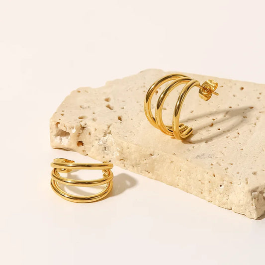 Jartemisa Gold Earrings
