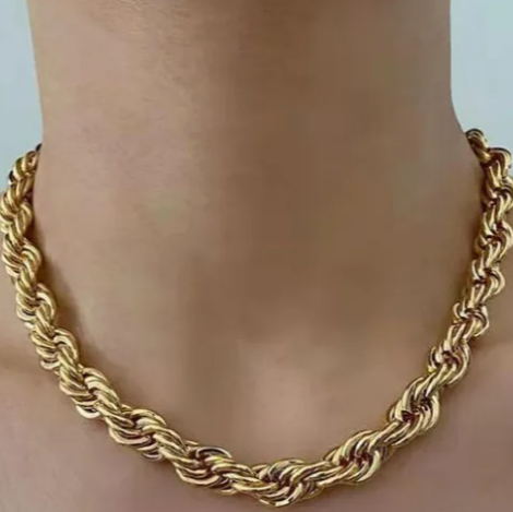 Estigia  Gold  Necklace
