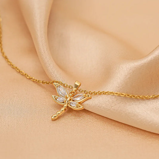 Fauna Gold Necklace
