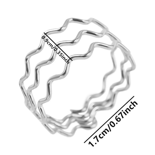 Ops Silver Rings