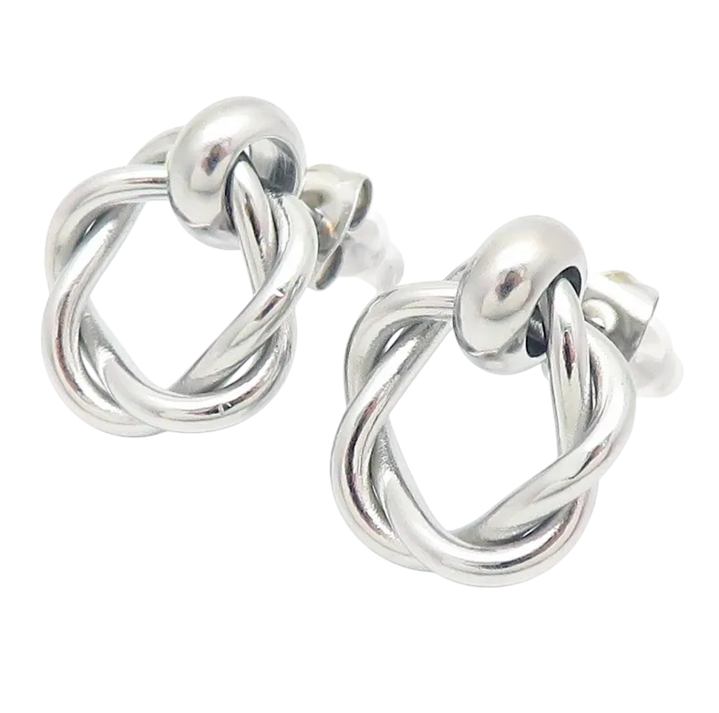 Hécuba Silver Earrings