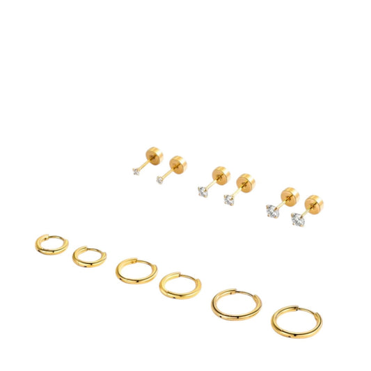 Hebe Gold Earrings